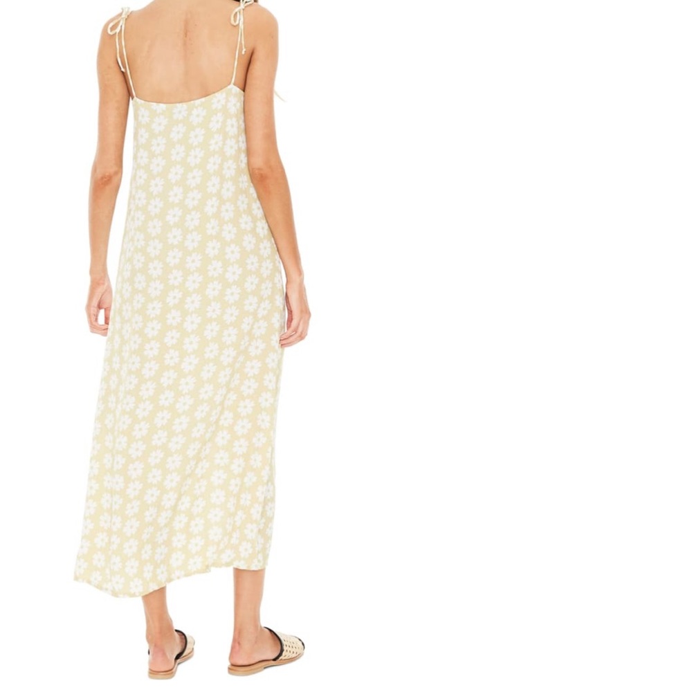 Faithfull the Brand arrieta midi dress -yellow - Picture 2 of 5